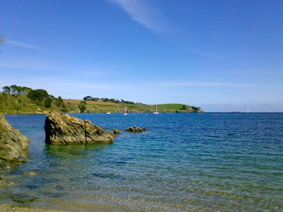 A small bay near Mawnan