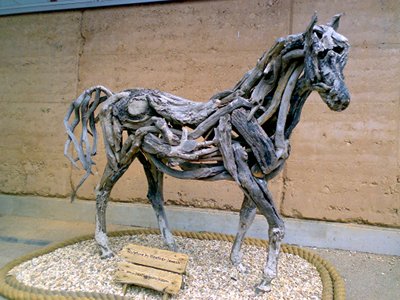Driftwood horse by Heather Jansch