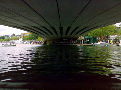 This would have been a fun shot with a better camera and a wide-angle lens