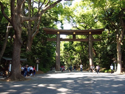 The entrance to Meiji Jinguu