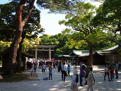 The entrance to the main courtyard