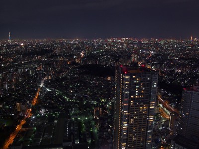 From Tokyo Skytree to Tokyo Tower - Single exposure